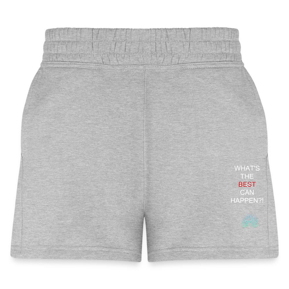 Women's Jogger Short - heather gray